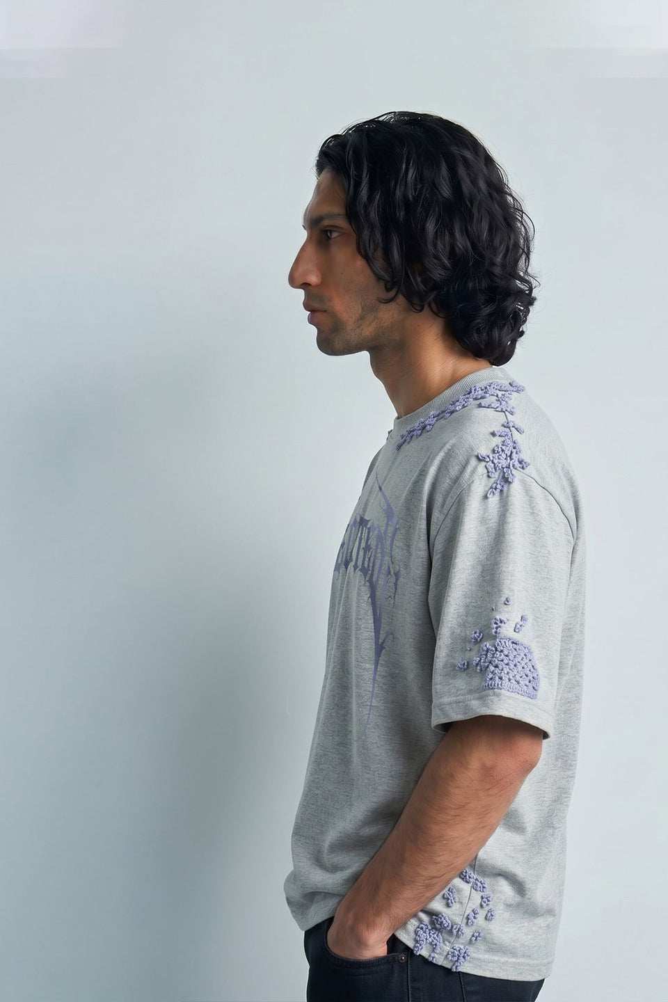 Sculpted Core Graphic T-Shirt (Ash Grey Edition)