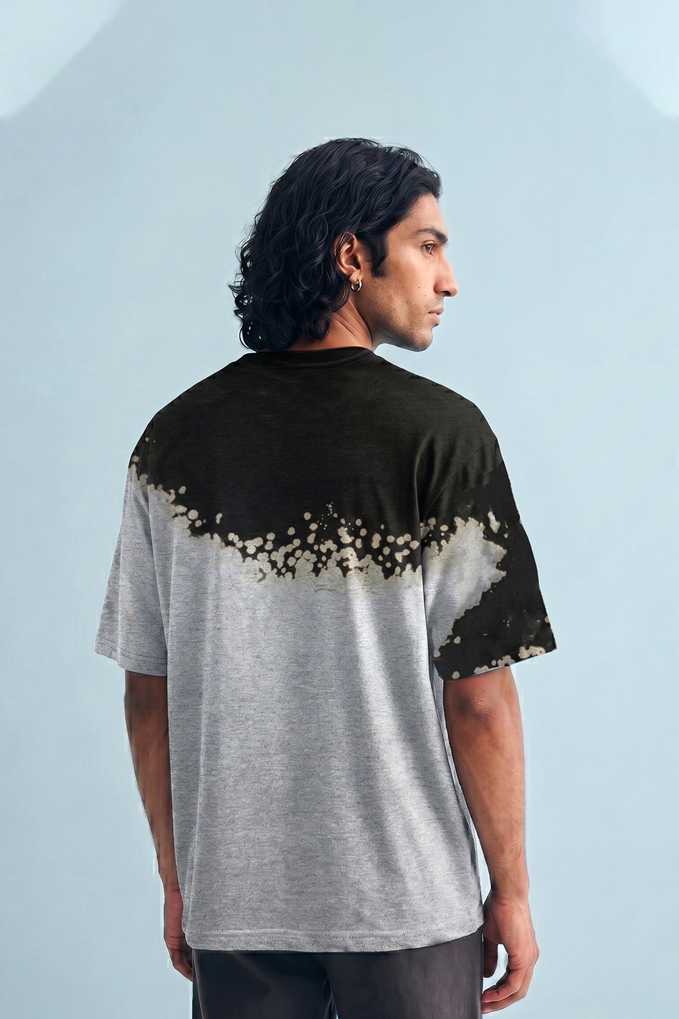 INKED OCTOPUS FADE T-SHIRT – GREY BLACK