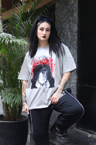 Phantom Spine Oversized Graphic T-Shirt