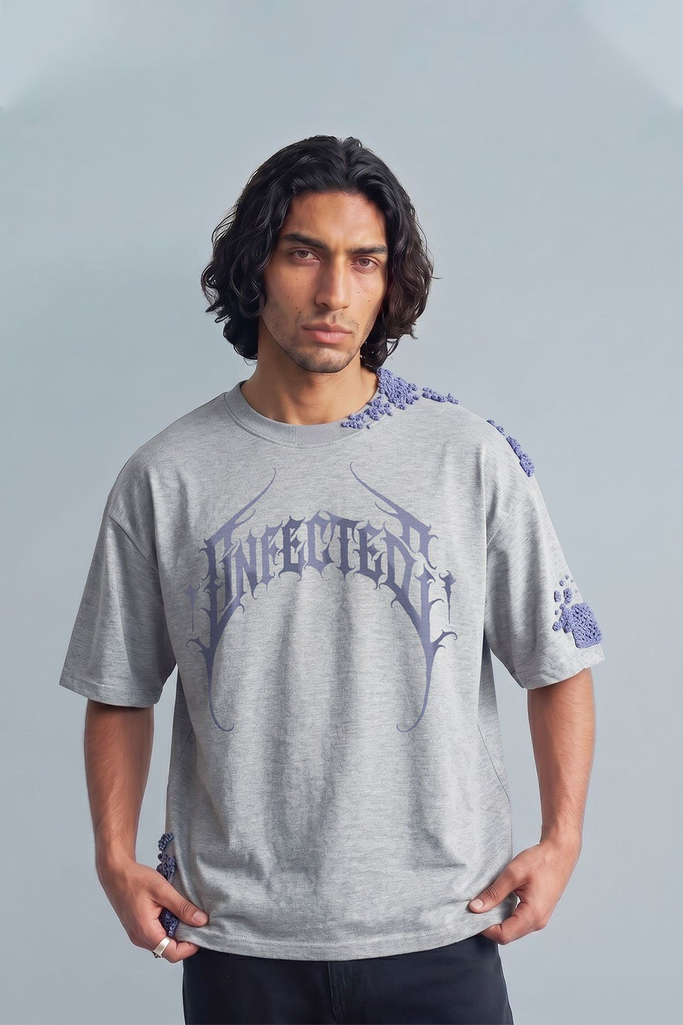 Sculpted Core Graphic T-Shirt (Ash Grey Edition)